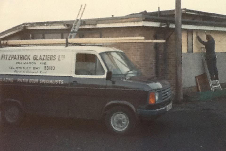 Fitzpatrick Glaziers in 1976