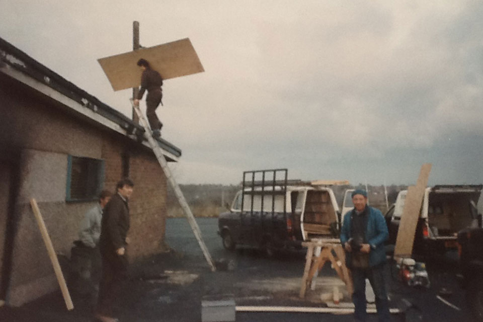 Fitzpatrick Glaziers in 1976