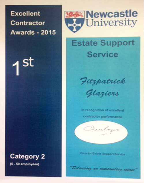 fitzpatrick glaziers newcastl university